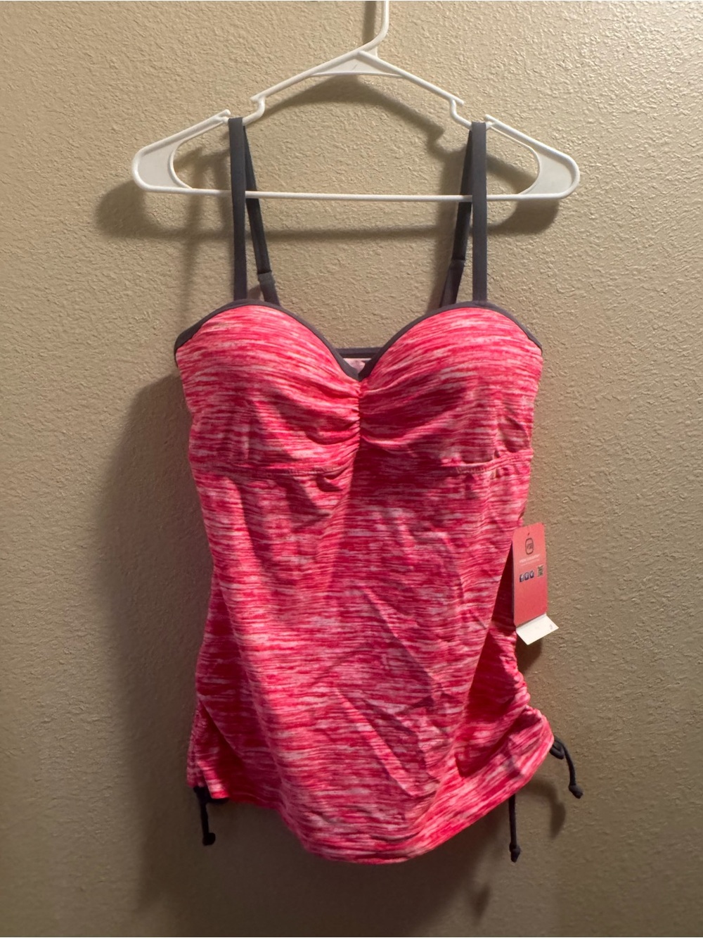 Free Country Coral Coast Space-Dyed Tankini Top